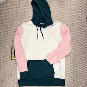 The North Face Pink and Black Hoodie